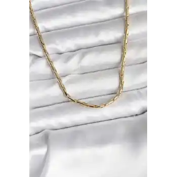 14K Gold Renk Kaplama Model CM Kadın Kolye