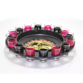 16Lı Shot Bardaklı Rulet Oyunu Alk3544