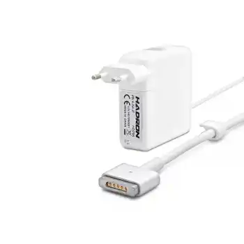 20V 4.25A 85W Laptop Adaptörü - T Tip - Macbook Uyumlu - Beyaz HD795