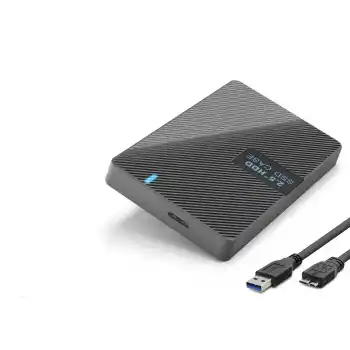 2.5 Sata Hdd/Ssd Harici Disk Kutusu Usb 3.0 Micro-B - Siyah HDX1792
