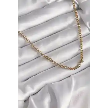 316L Çelik Gold Renk Kadın Kolye