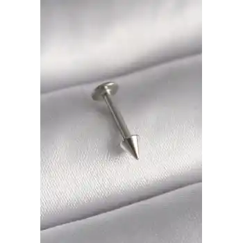 316L Çelik Gümüş Renk Çivi Model Piercing