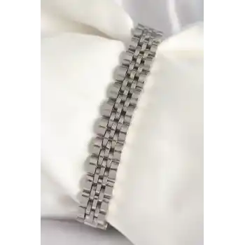 316L Çelik Gümüş Renk Zincir Model Erkek Bileklik