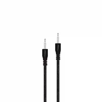 3.5 Mm Jack 1 Mt Kumaş Kaplama Aux Ses Kablosu A6