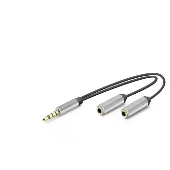 3.5 Mm Kulaklık Mikrofon Ayırıcı Kablo 23 Cm HDX1087