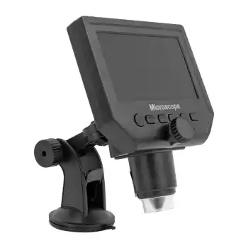 4.3 LCD DIGITAL EKRANLI 3.6 MP HD TAŞINABİLİR MİKROSKOP (1-600X ZOOM-LİTYUM PİLLİ) (5069)