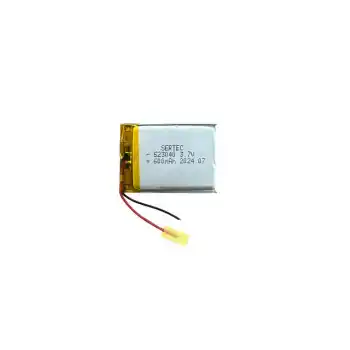 523040 3.7V 600 MAh Li-Polymer Pil Devreli/1.5A