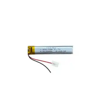 551158 3.7V 310 MAh Li-Polymer Pil Devreli/1.5A