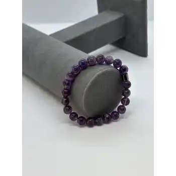 Ametist Doğal Taş Bileklik