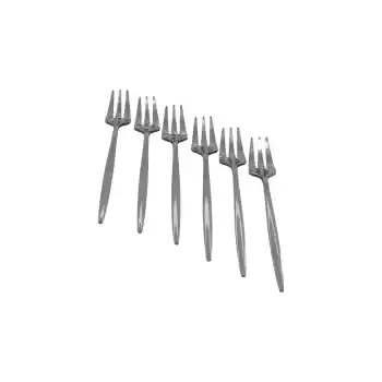 6PCS METAL TATLI ÇATAL (5069)