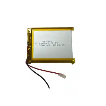 785060 3.7V 2800mAh Li-Polymer Pil Devreli/1.5A