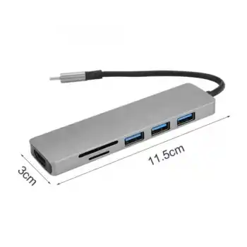 Airsky Hc74C 6 İn 1 Hdmı Çevirici