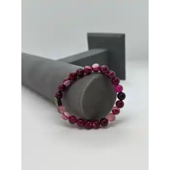 Akik Doğal Taş Bileklik