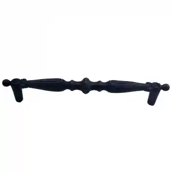 Antika Tarz Dekoratif Pirinç Yeni Sütun Mobilya Kulbu - 160mm, Oksit