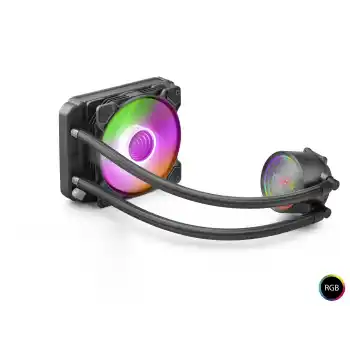 Argb Sıvı Soğutmalı İşlemci Fanı 120 Mm - Siyah ND2502