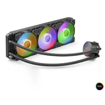 Argb Sıvı Soğutmalı İşlemci Fanı 360 Mm - Siyah ND2505