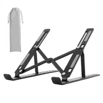 AŞINABİLİR KATLANIR ALÜMİNYUM TABLET/NOTEBOOK/LAPTOP STAND (10 - 15.6) (5069)