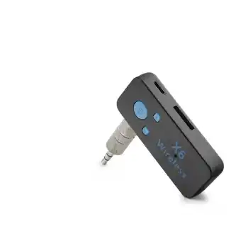AUX Bluetooth Ses Alıcı Adaptör Handsfree - Siyah HD9004