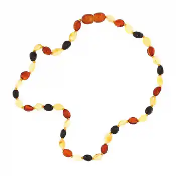 Bebek Damla Kehribar Diş Kolye