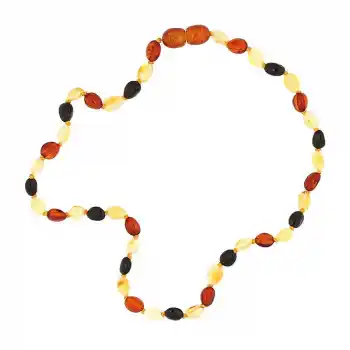 Bebek Damla Kehribar Diş Kolye