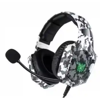 Beyaz K8 Kamuflaj Kulaklık