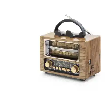 Bluetooth Nostaljik Hoparlör Fm 16.7 X 9.5 X 13.8 Cm NS6637BT