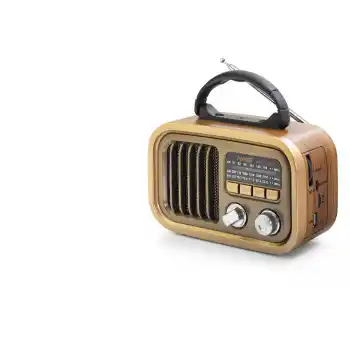 Bluetooth Nostaljik Hoparlör Fm 18.4 X 8.9 X 13.4 Cm NS7771BT