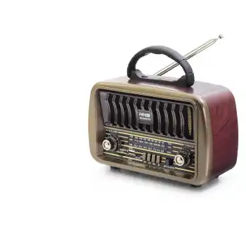 Bluetooth Nostaljik Hoparlör Fm 21.3 X 8.9 X 14.6 Cm NS8067BT