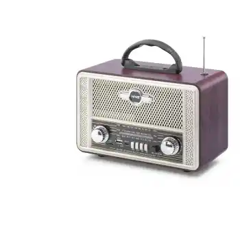 Bluetooth Nostaljik Hoparlör Fm 23 X 12.2 X 16.4 Cm NS8098BT