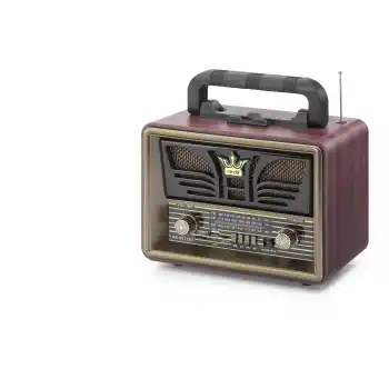 Bluetooth Nostaljik Hoparlör Fm 23.5 X 12 X 19 Cm NS8071BT