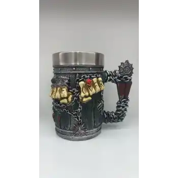 Büyük Boy Game Over Çelik Kupa Kod 8263