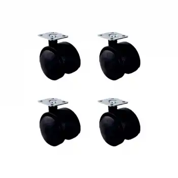 Büyük Plastik Tablalı Teker - 50MM HKS126 - 4 Adet