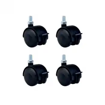 Büyük Plastik Vidalı Frenli - 50MM HKS129 - 4 Adet