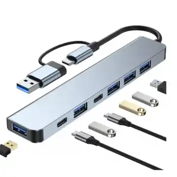 Byl 221 Support 7 İn 1 Type-C Usb Çevirici