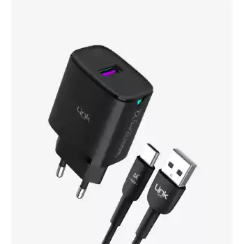 C306  Safe Tip-C Kablolu 22.5W Hızlı Şarj Adaptörü 12li Paket
