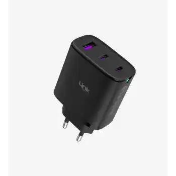 C317 Safe 3 Çıkışlı 45W Hızlı Şarj Adaptörü