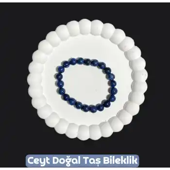 Ceyt Doğal Taş Bileklik - koyu mavi