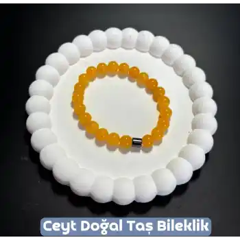 Ceyt Doğal Taş Bileklik - Sarı