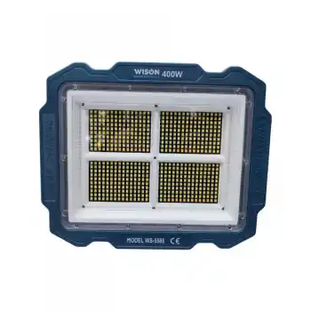 Çok Fonksiyonlu 3 Solar Panelli 400W Spot Aydınlatma WS-5585