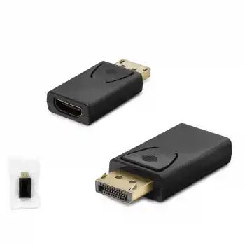 Dısplay To Hdmı F Çevirici 4K 30Hz Siyah HDX1312