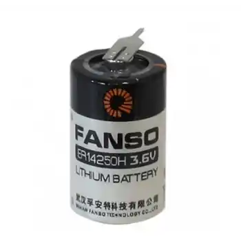 ER14250H 3.6V 1/2AA Kısa Lityum Pil - 2 PIN