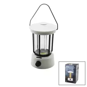 FANUS KAMP LAMBASI EL FENERİ USB ŞARJLI POWERBANK 5W COB LED 800LUMEN IŞIK AYARI GÜN IŞIK - BEYAZ PT-380 (5069)