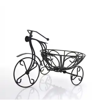 Ferforje Dekoratif Bisiklet Çiçeklik ST00077