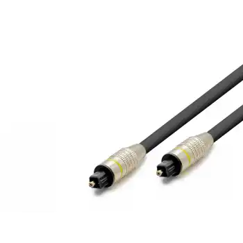 Fiber Optik Ses Kablosu 1.5 m Siyah HDX7804