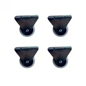 Furç Sabit Teker - 20x50 - Gri HKS180 - 4 Adet