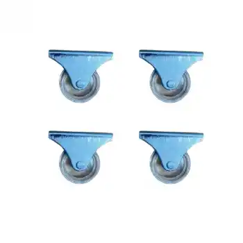 Furç Sabit Teker - 32MM - Şeffaf HKS236 - 4 Adet