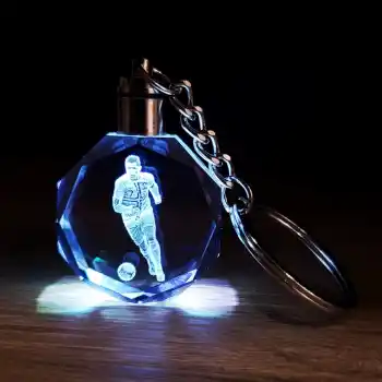 Futbol Tasarımlı Işıklı Anahtarlık