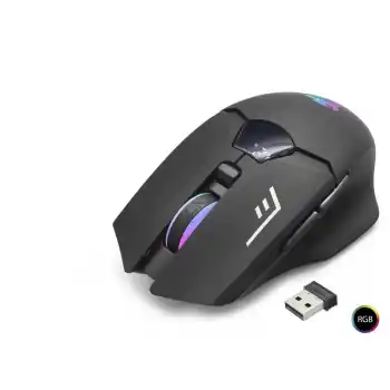G400 Kablosuz Mouse Dual Mod 1600 Dpi Sessiz Rgb - Siyah