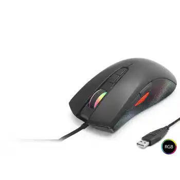 G802 Mouse 7200 Dpi 8 Tuş 1000 Hz Rgb - Siyah