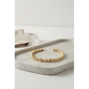 Gold Renk Dorika Model Kadın Bileklik